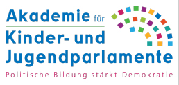 Logo Akademie für Kinder- und Jugendparlamente - Politische Bildung stärkt Demokratie